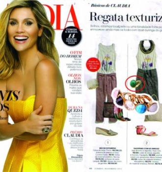 Revista Claudia - Novembro de 2012